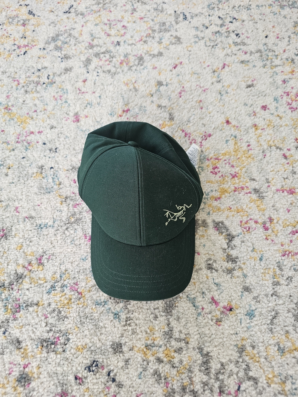Arc'teryx Dark Green Baseball Cap with Embroidered Logo